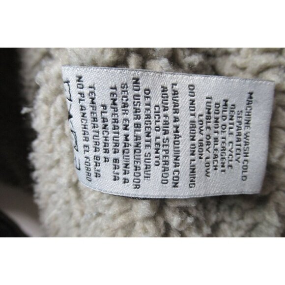 VTG Wrangler Hero Men's Denim Jacket Sherpa Lined Work Coat Corduroy Collar XL - Picture 9 of 14